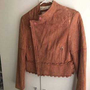 Beautiful Pink suede jacket